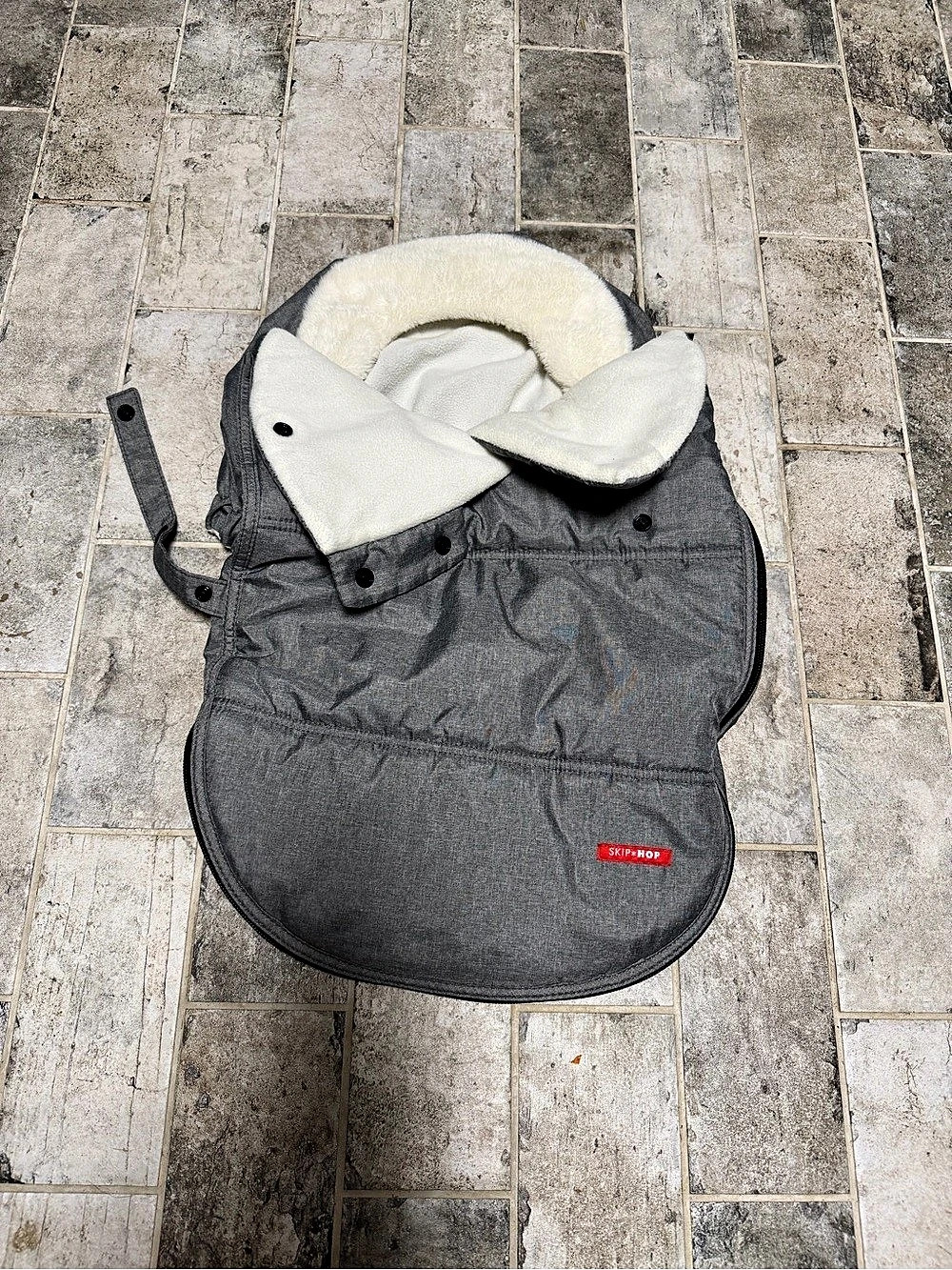 Skip Hop Stroll & Go Car Seat Cover – Heather Gray – Like New